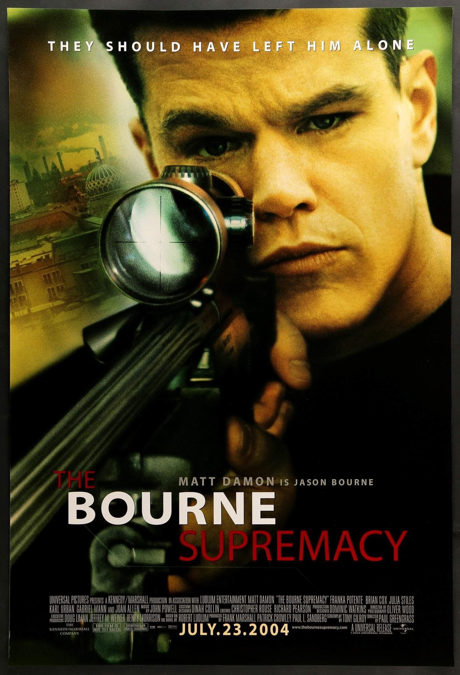 Bourne Supremacy (2004) original movie poster for sale at Originalfilmart