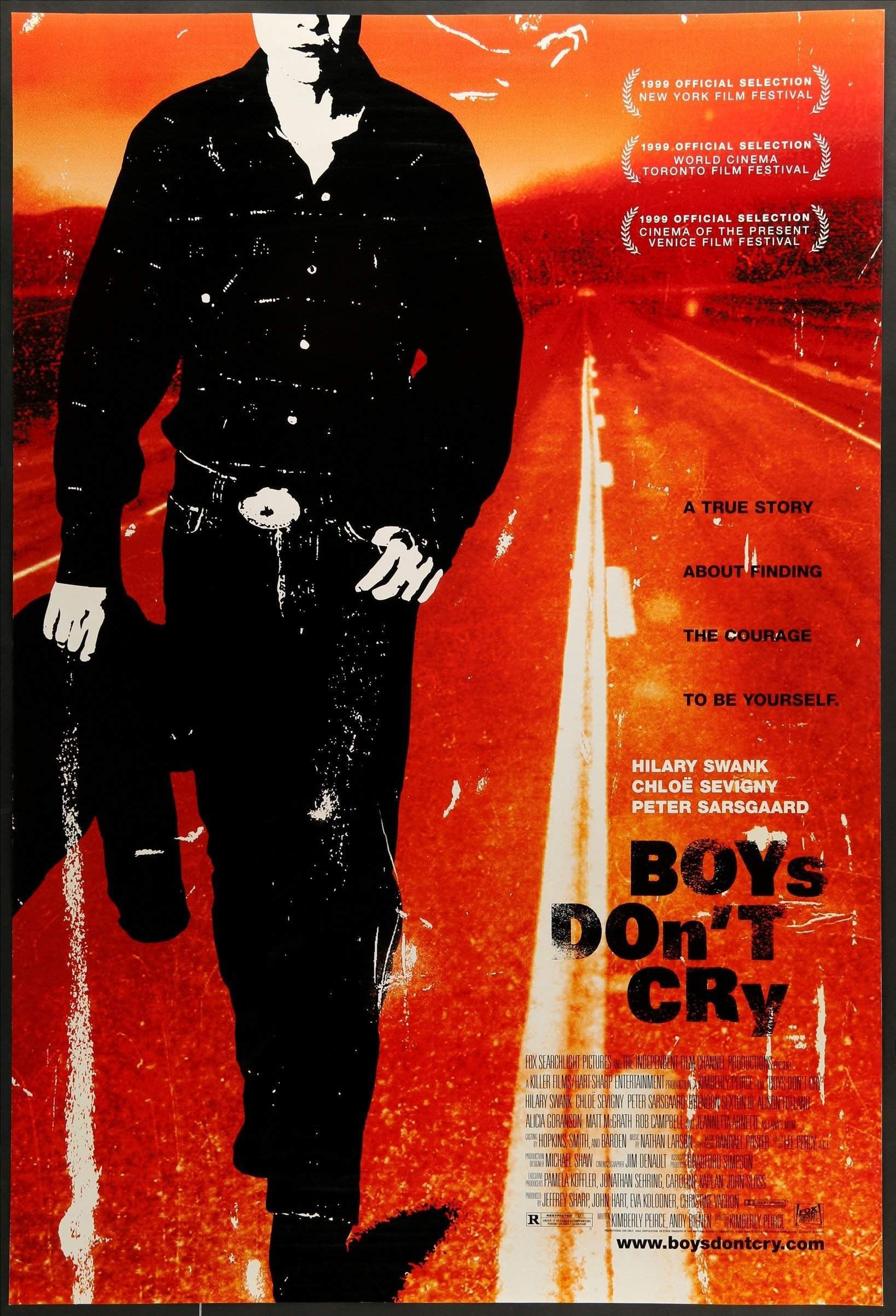Boys Don't Cry (1999) original movie poster for sale at Originalfilmart