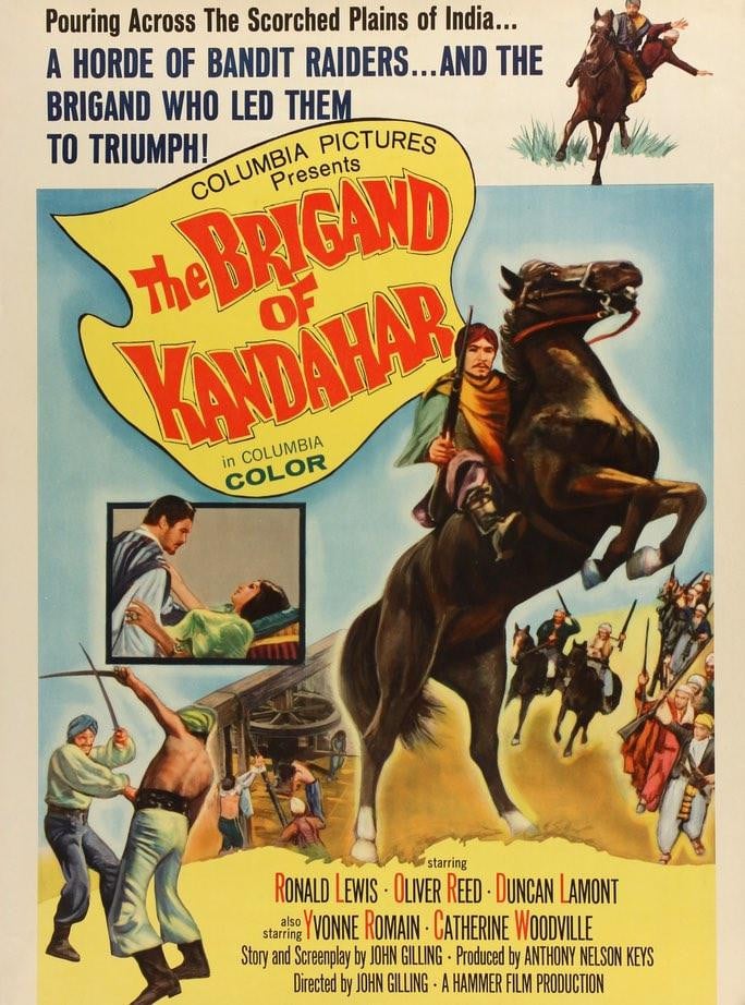 Brigand of Kandahar (1965) original movie poster for sale at Originalfilmart