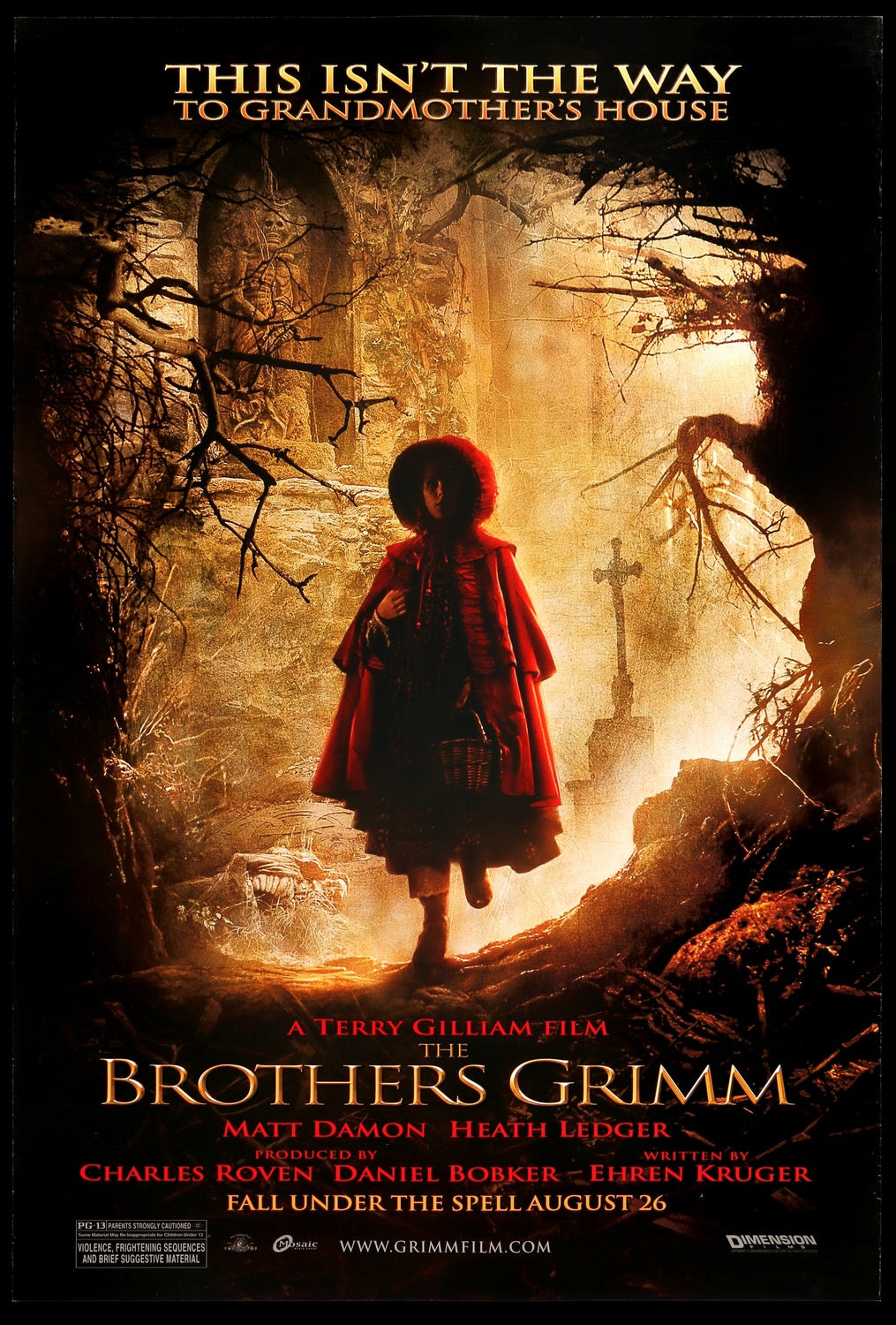 Brothers Grimm (2005) original movie poster for sale at Originalfilmart