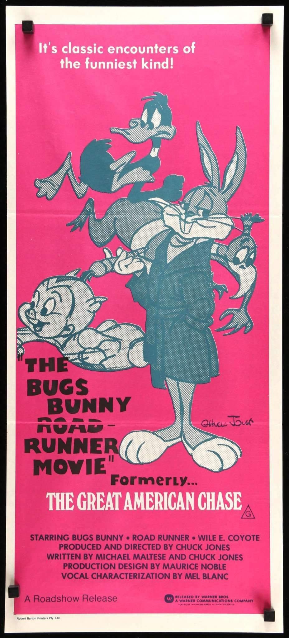 Bugs Bunny &amp; Road Runner Movie (1979) original movie poster for sale at Originalfilmart