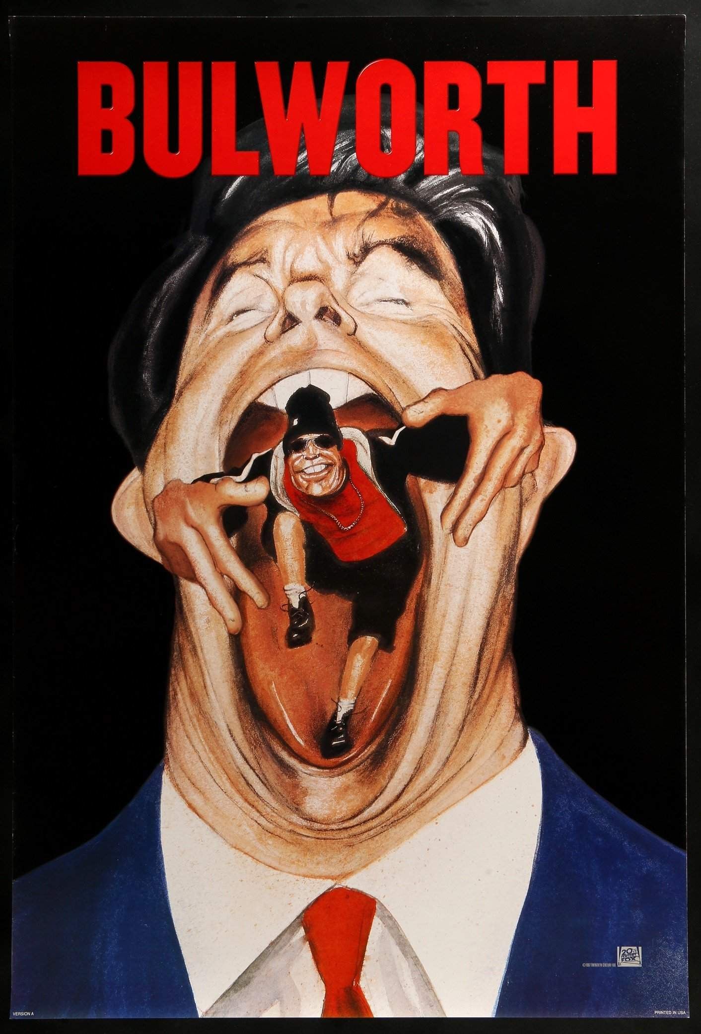 Bulworth (1998) original movie poster for sale at Originalfilmart