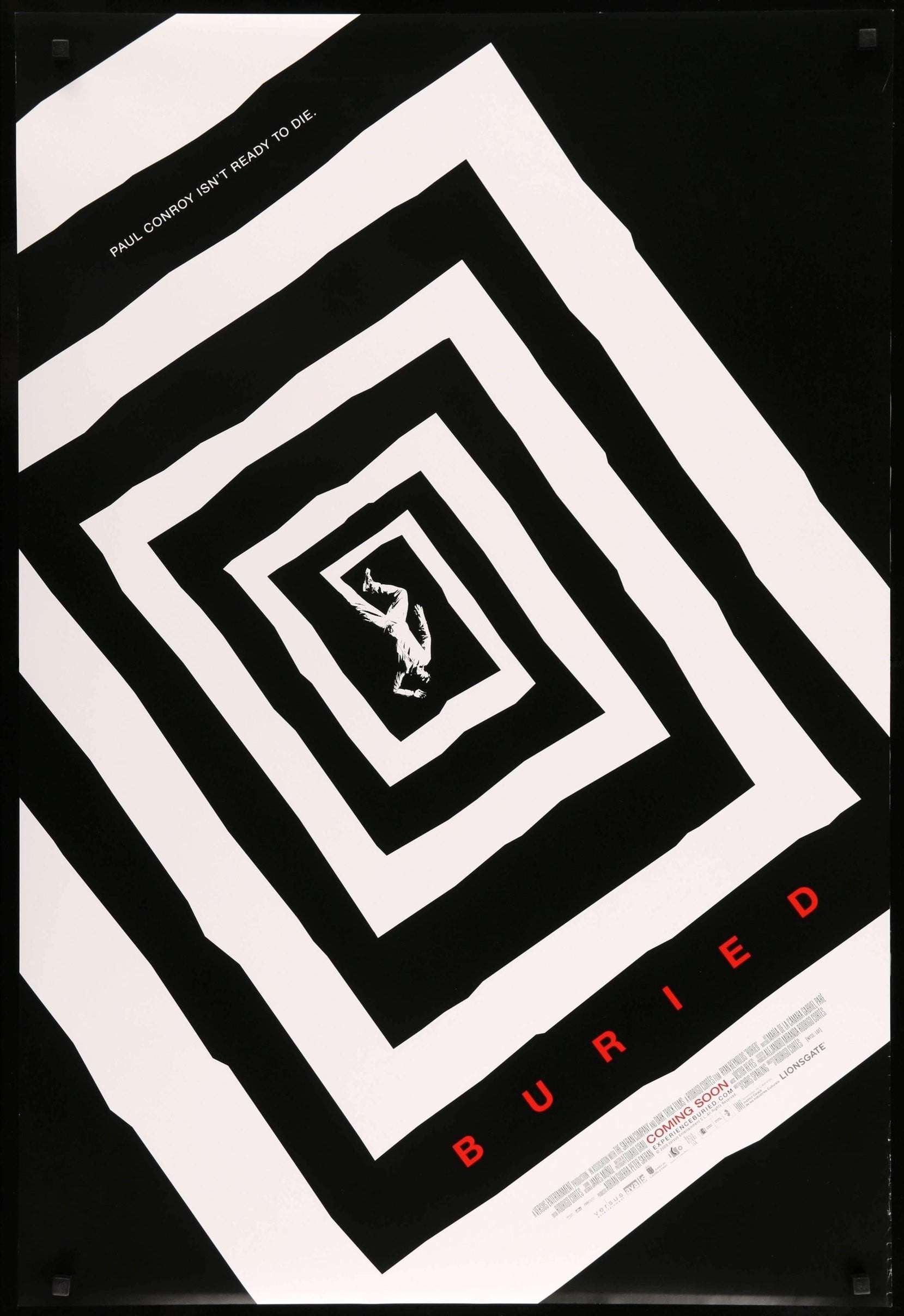 Buried (2010) original movie poster for sale at Originalfilmart