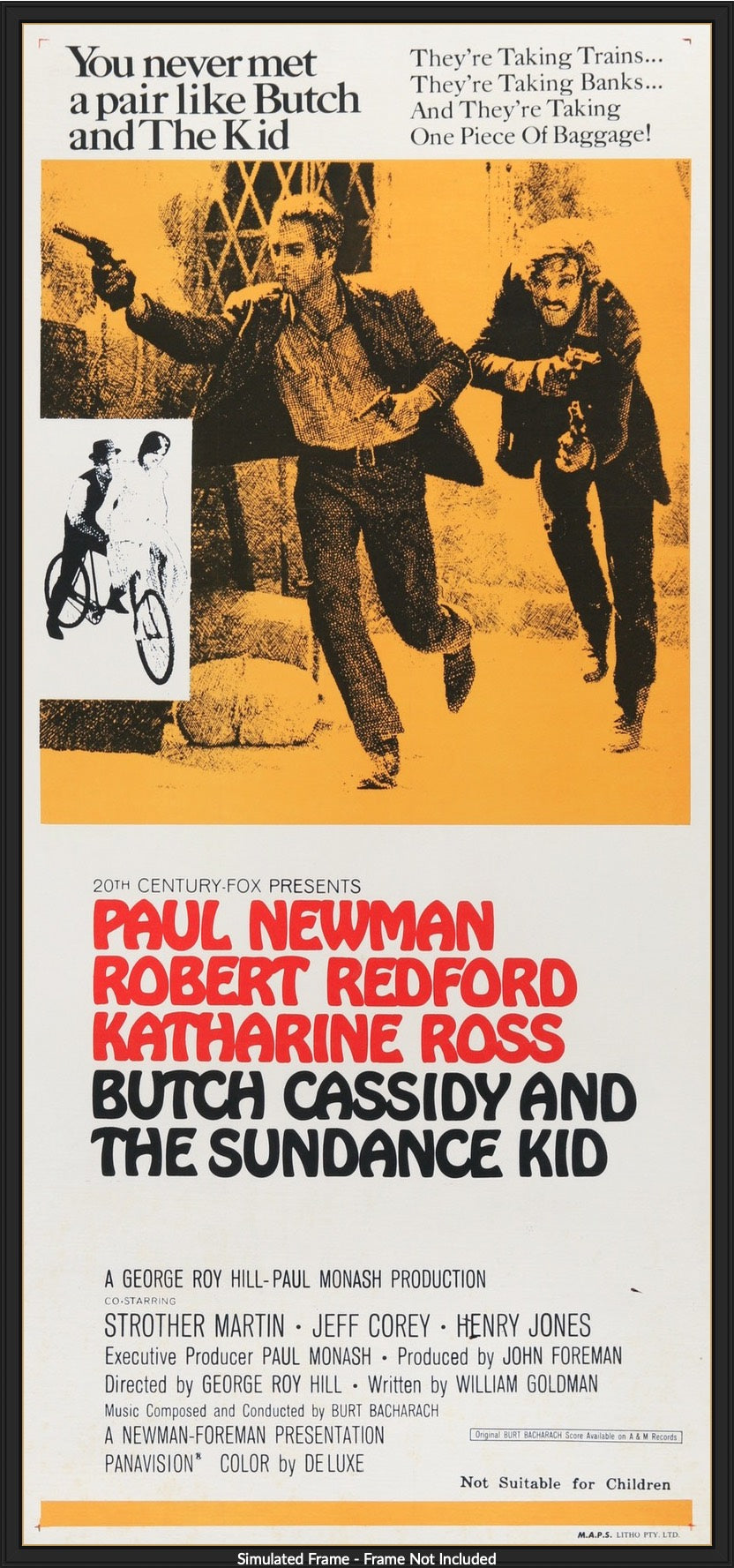 Butch Cassidy and the Sundance Kid (1969) original movie poster for sale at Originalfilmart