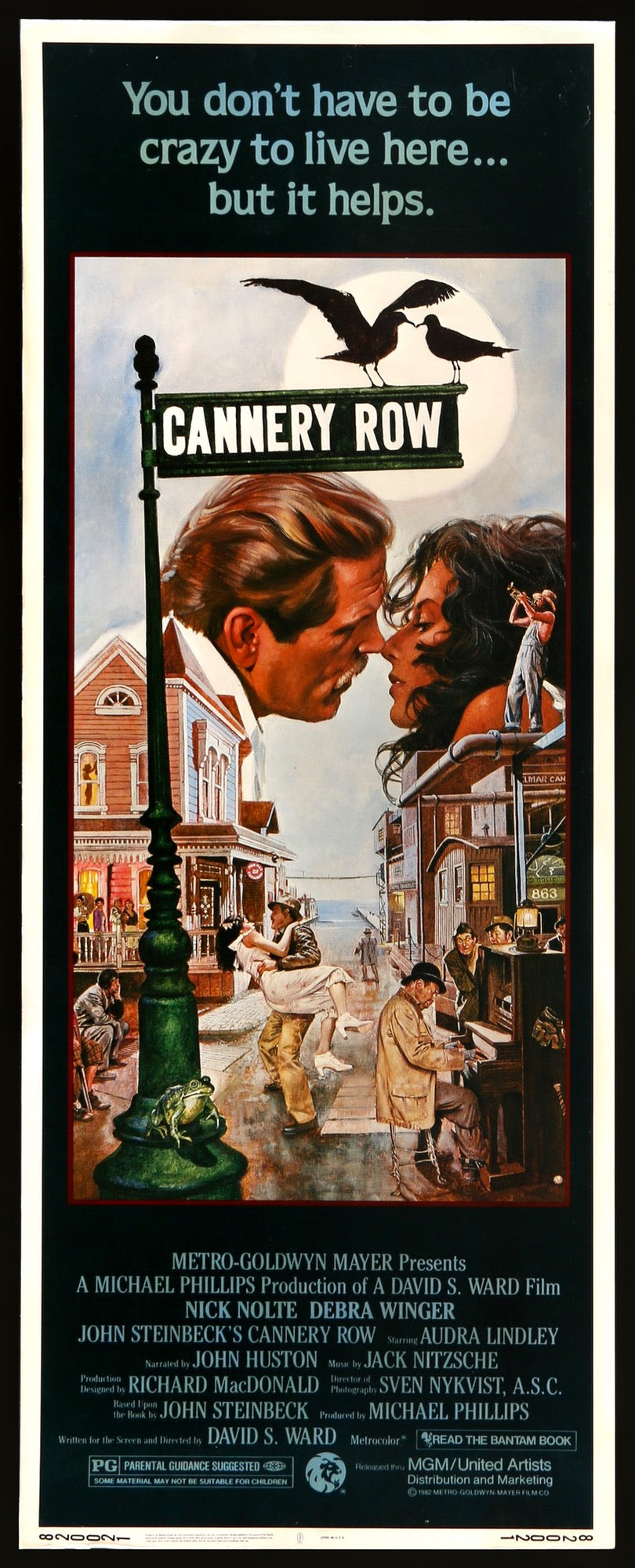 Cannery Row (1982) original movie poster for sale at Originalfilmart