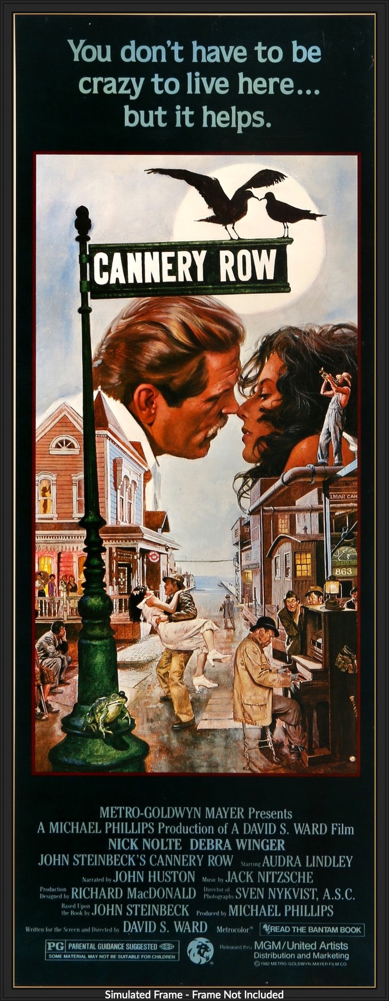 Cannery Row (1982) original movie poster for sale at Originalfilmart