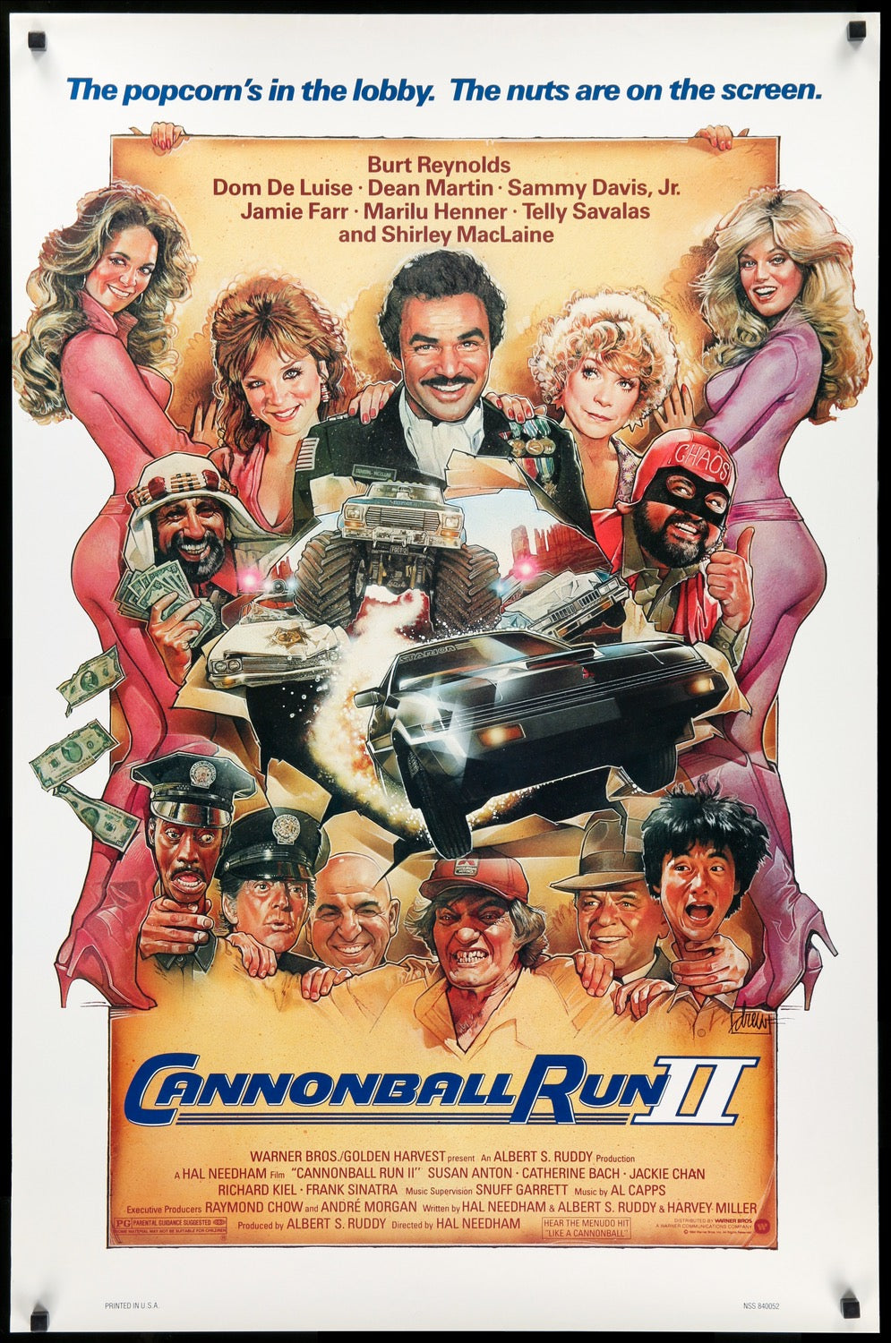 Cannonball Run 2 (1984) original movie poster for sale at Originalfilmart