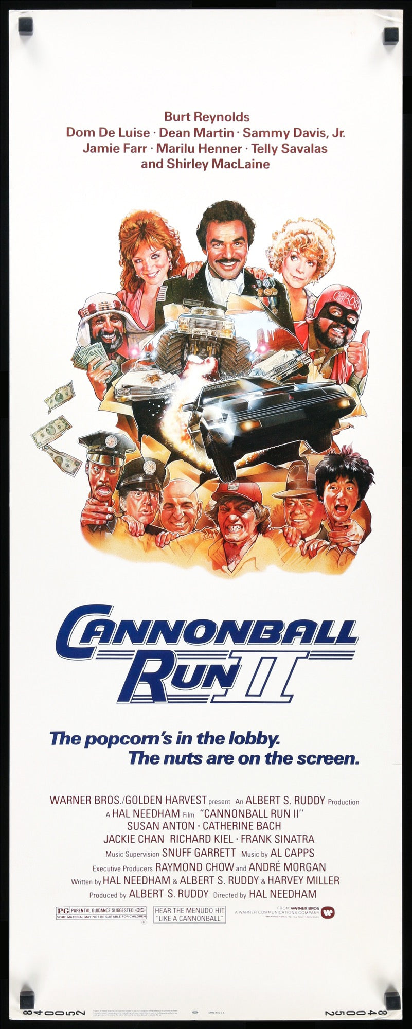 Cannonball Run 2 (1984) original movie poster for sale at Originalfilmart