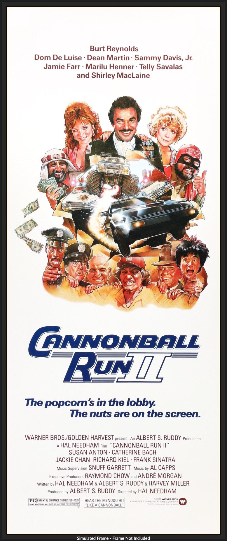 Cannonball Run 2 (1984) original movie poster for sale at Originalfilmart