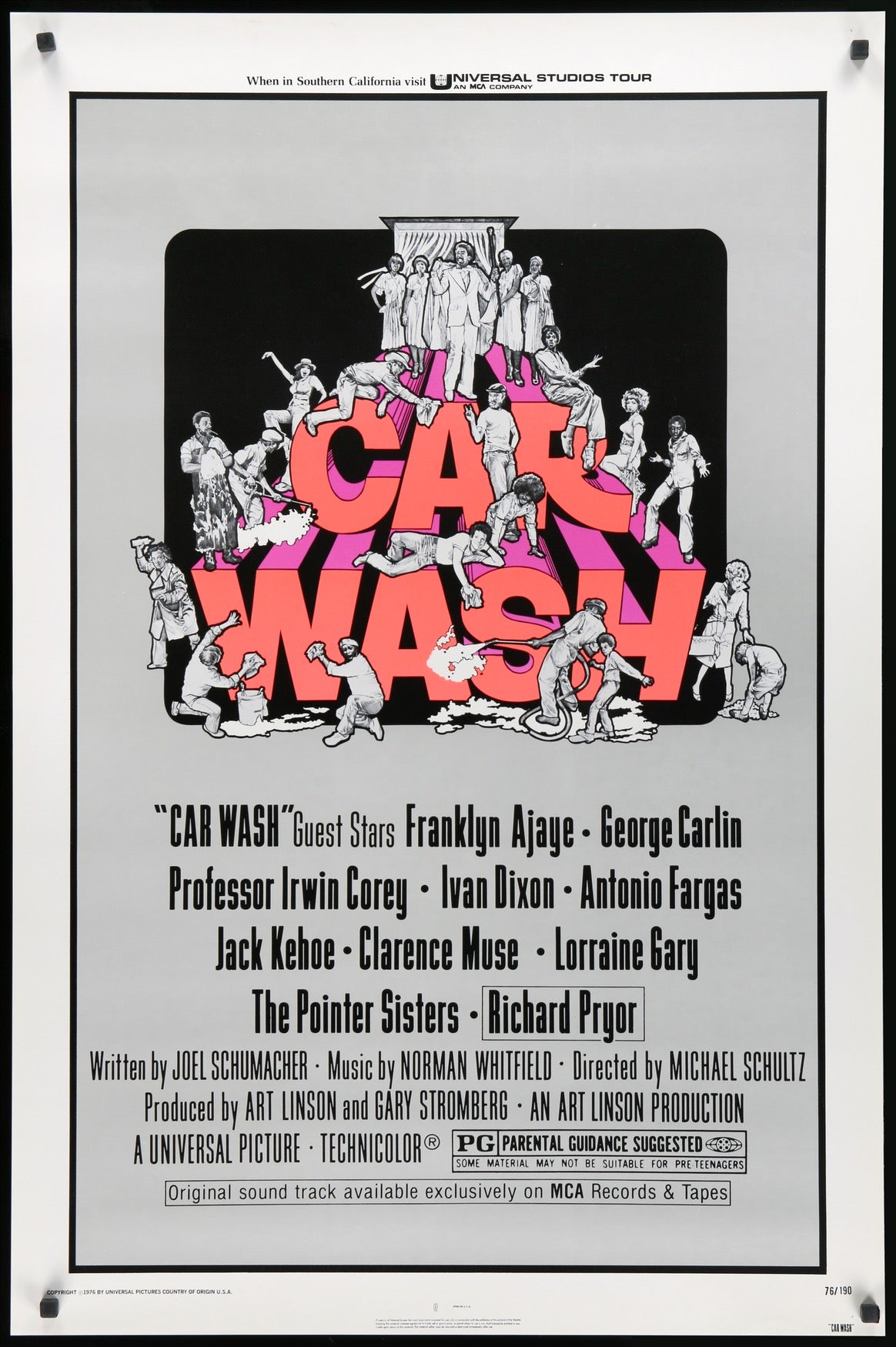 Car Wash (1976) original movie poster for sale at Originalfilmart