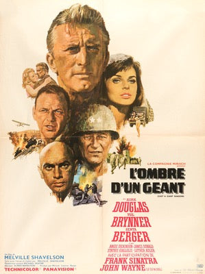 Cast a Giant Shadow (1966) original movie poster for sale at Originalfilmart