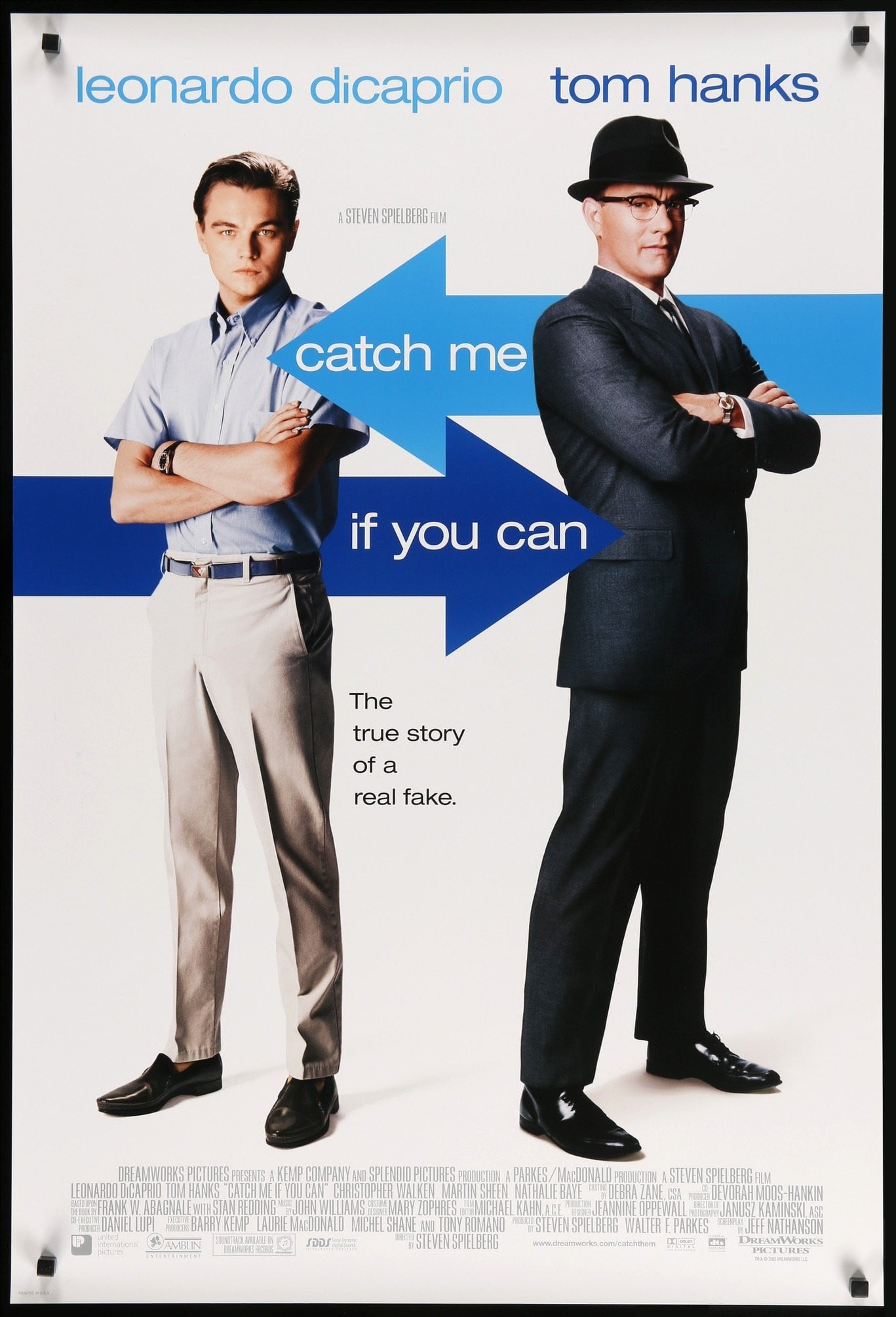 Catch Me If You Can (2002) original movie poster for sale at Originalfilmart
