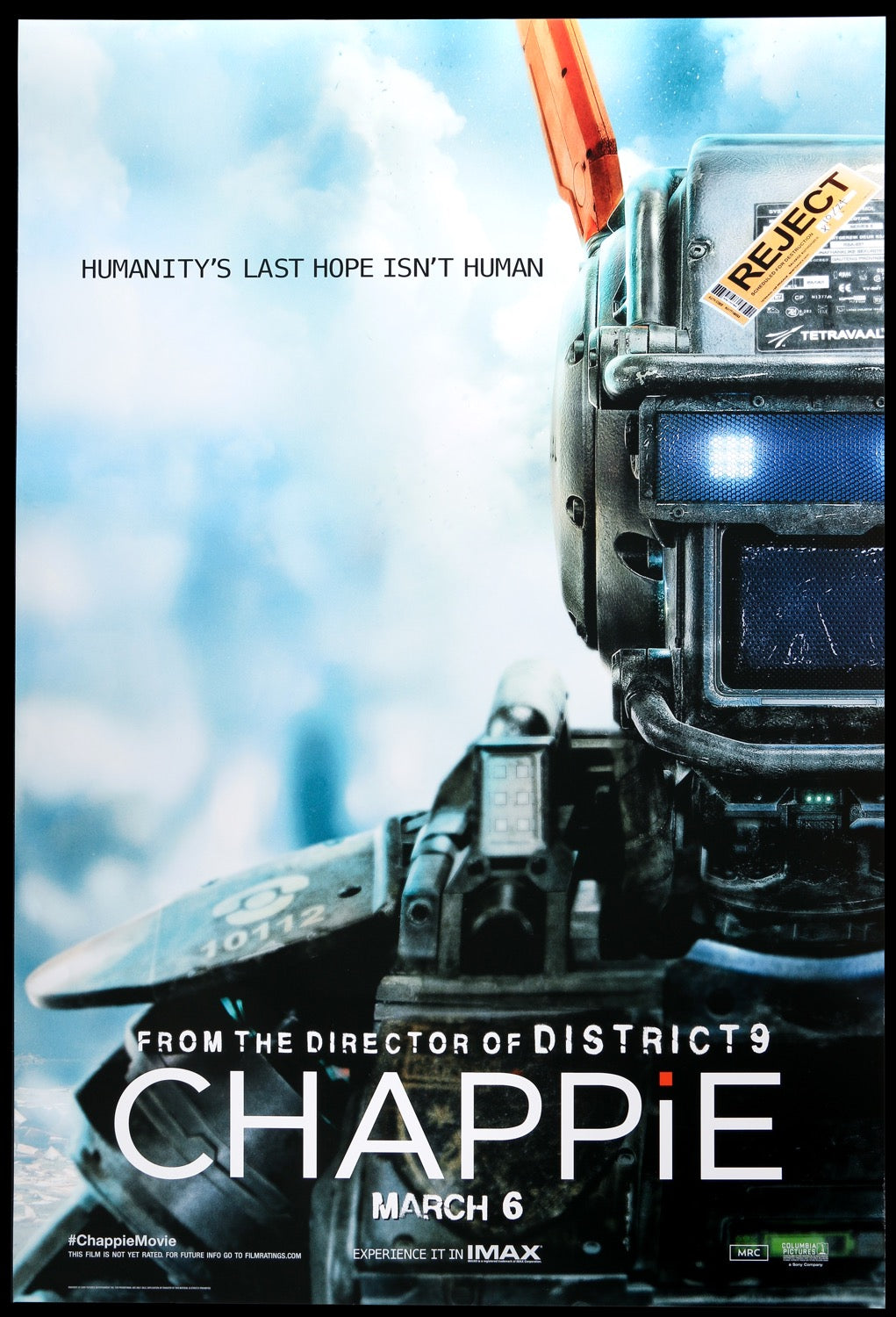 Chappie (2015) original movie poster for sale at Originalfilmart