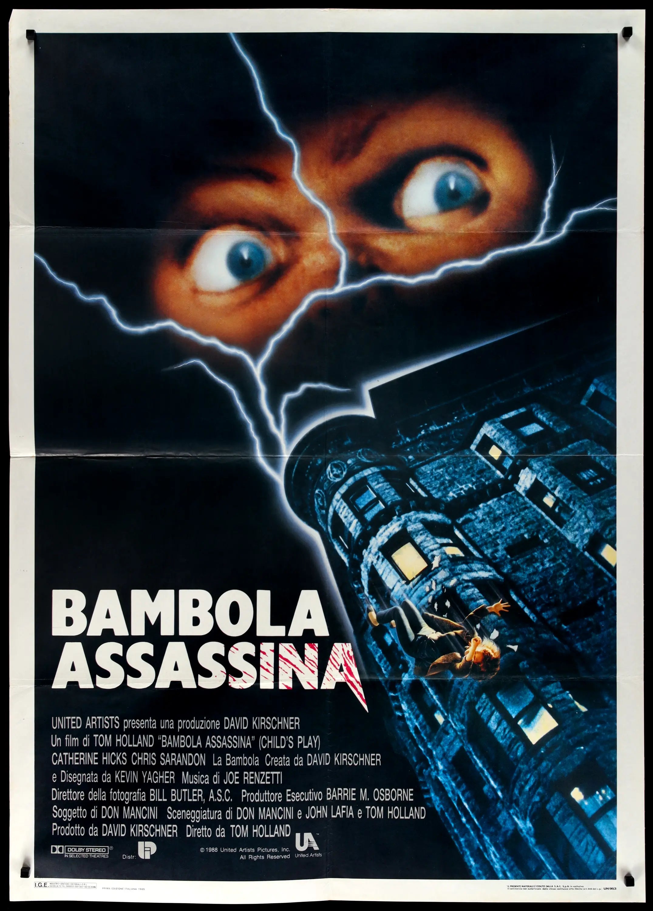 Child's Play (1988) original movie poster for sale at Originalfilmart