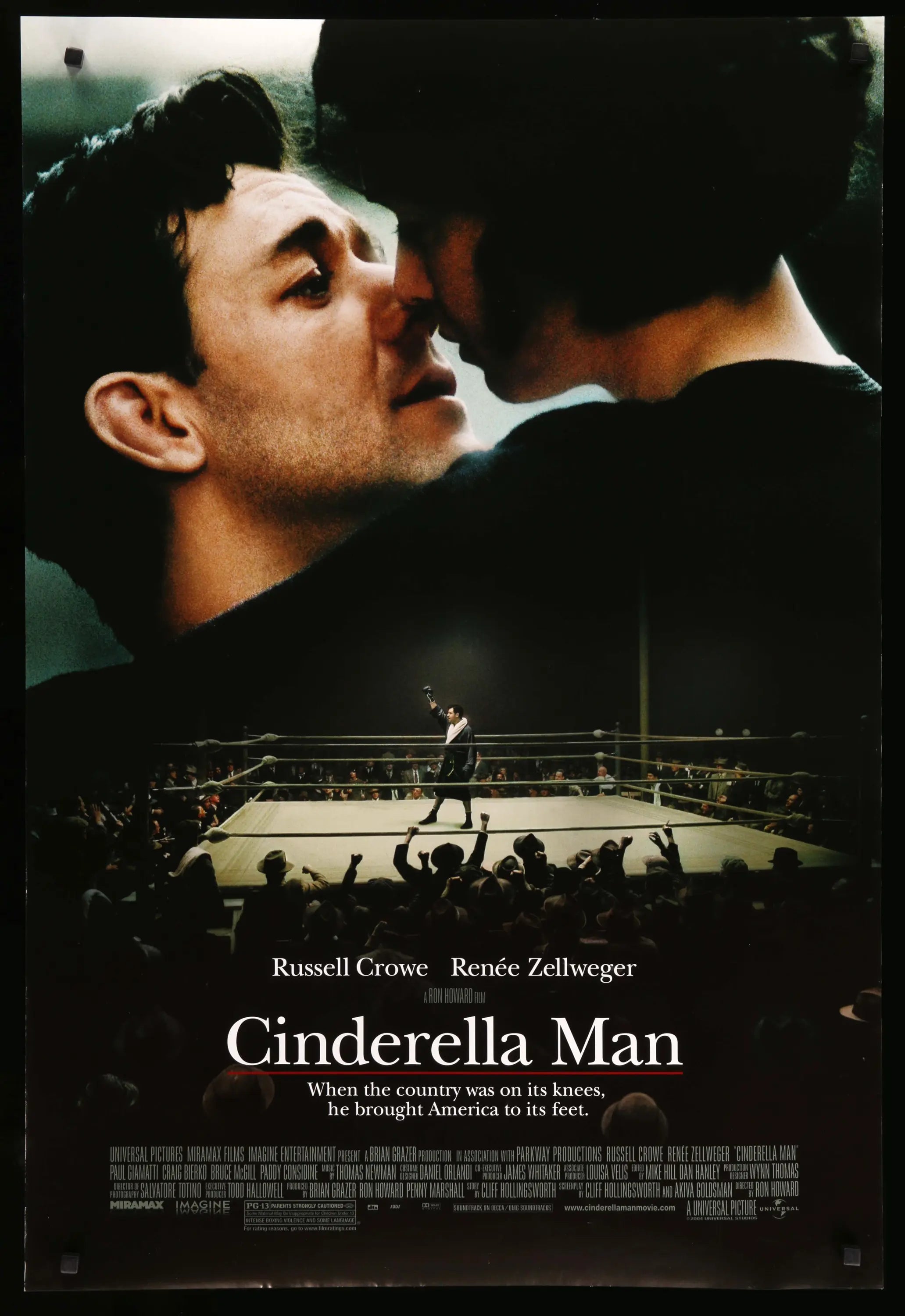 Cinderella Man (2005) original movie poster for sale at Originalfilmart