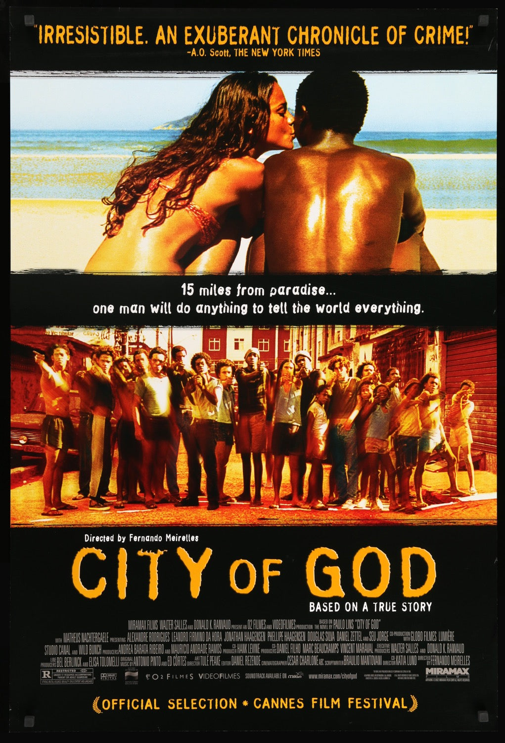 City of God (2002) original movie poster for sale at Originalfilmart