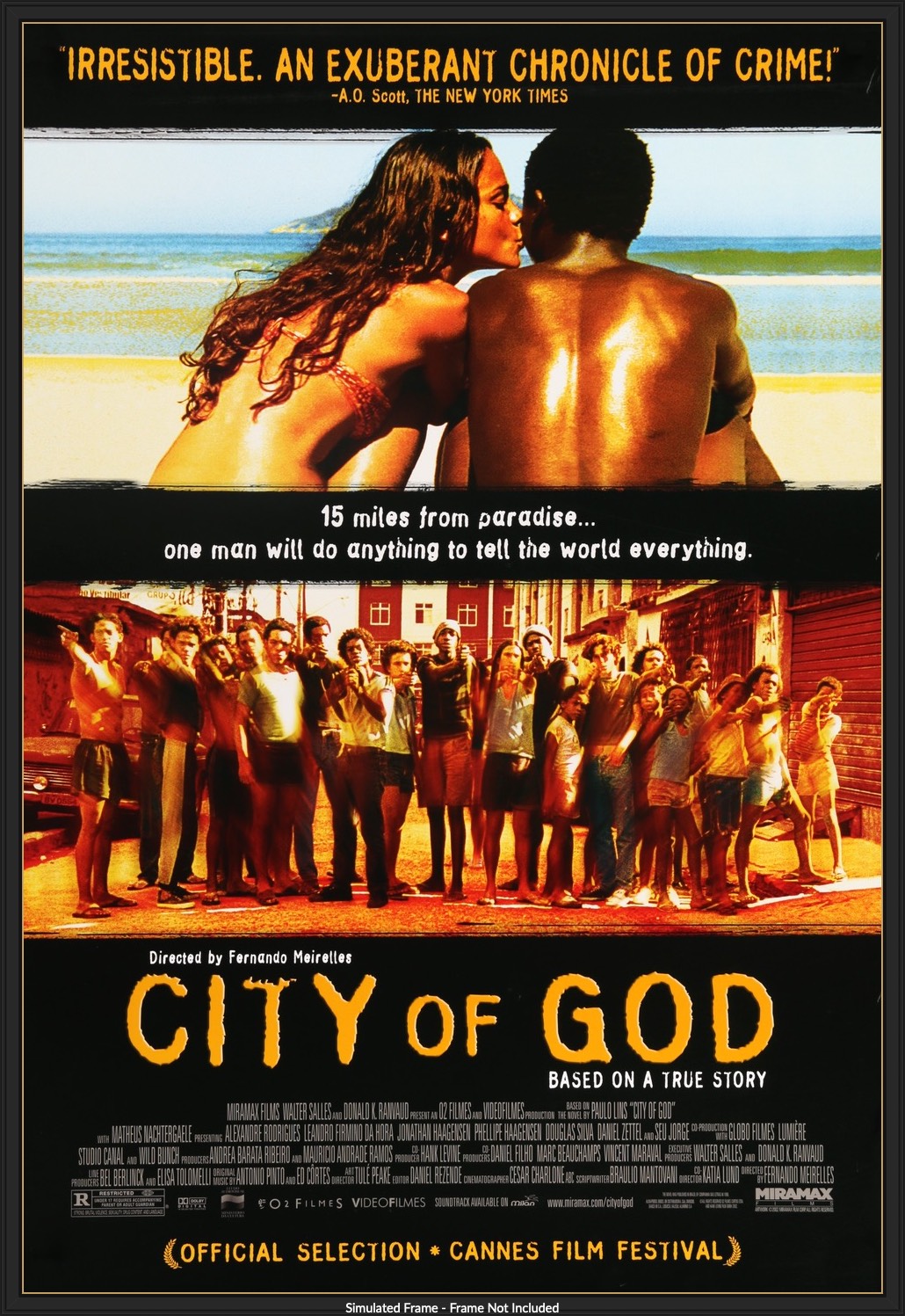 City of God (2002) original movie poster for sale at Originalfilmart