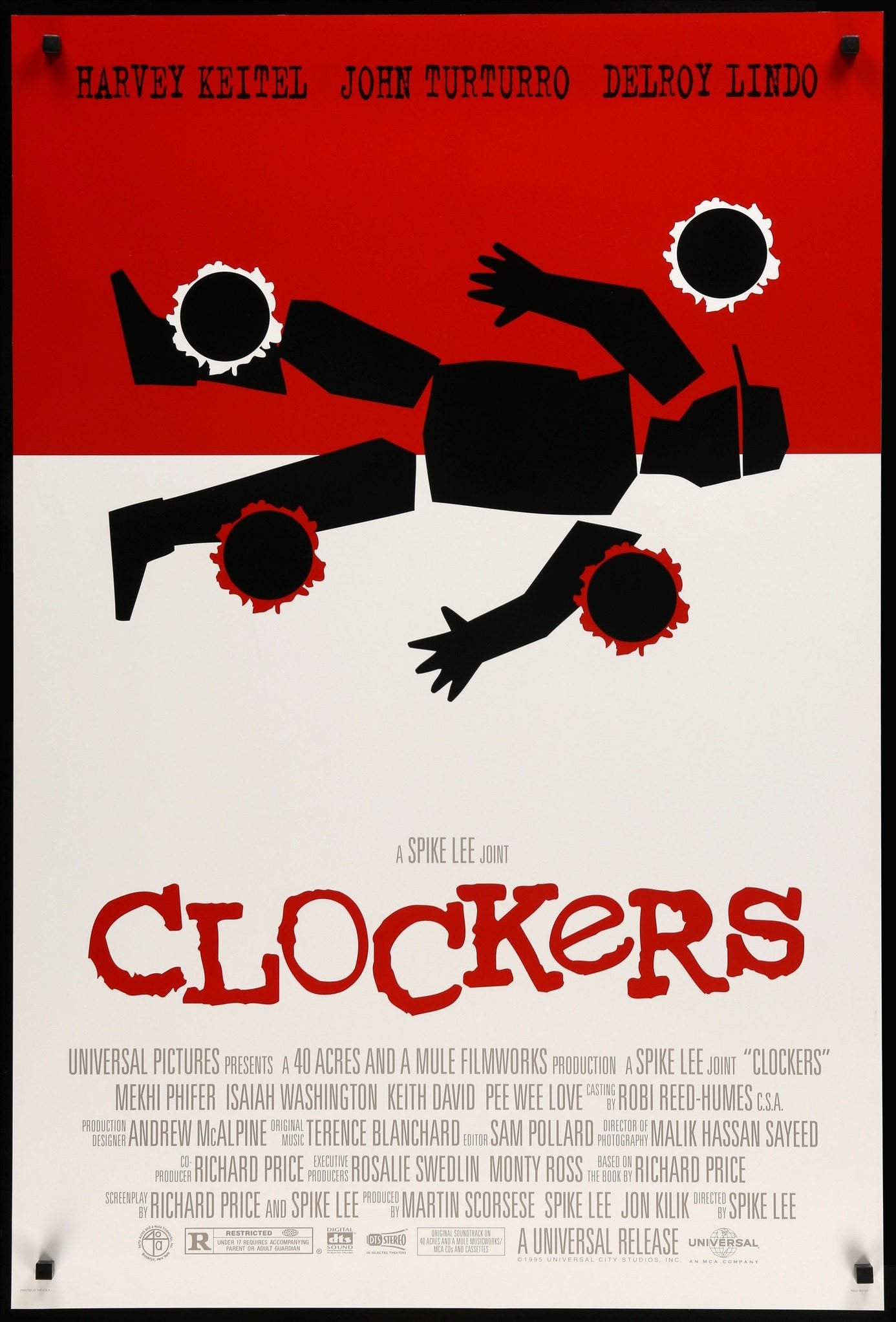Clockers (1995) original movie poster for sale at Originalfilmart