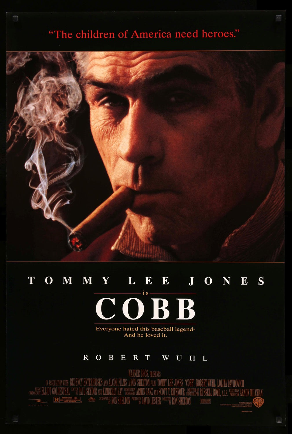 Cobb (1994) original movie poster for sale at Originalfilmart