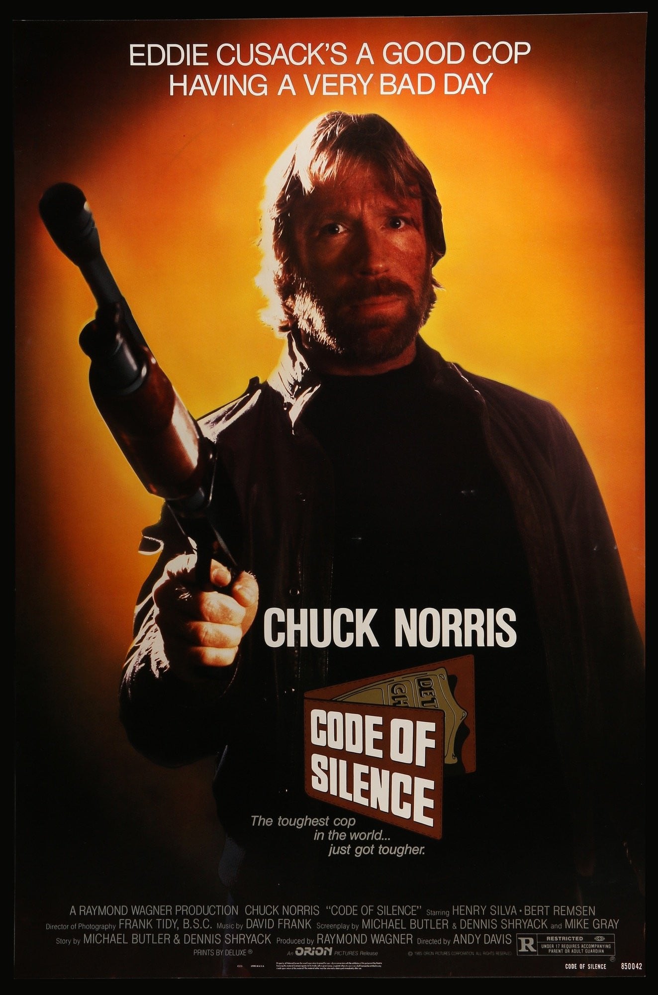Code of Silence (1985) original movie poster for sale at Originalfilmart