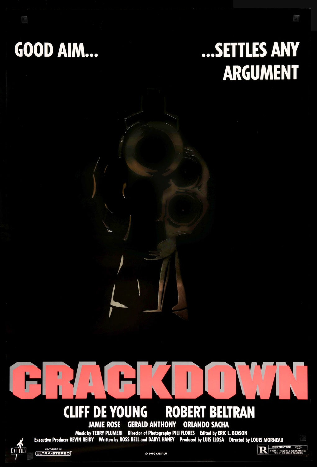 Crackdown (1991) original movie poster for sale at Originalfilmart