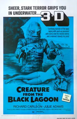 Creature from the Black Lagoon (1954) original movie poster for sale at Originalfilmart