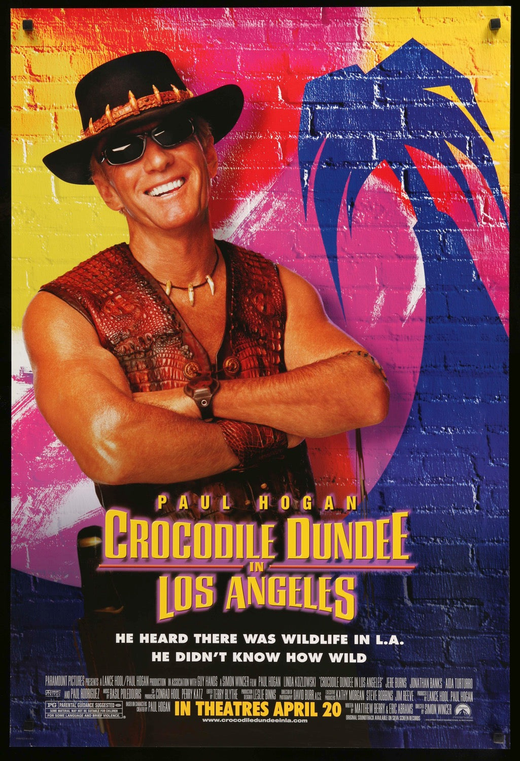 Crocodile Dundee in Los Angeles (2001) original movie poster for sale at Originalfilmart