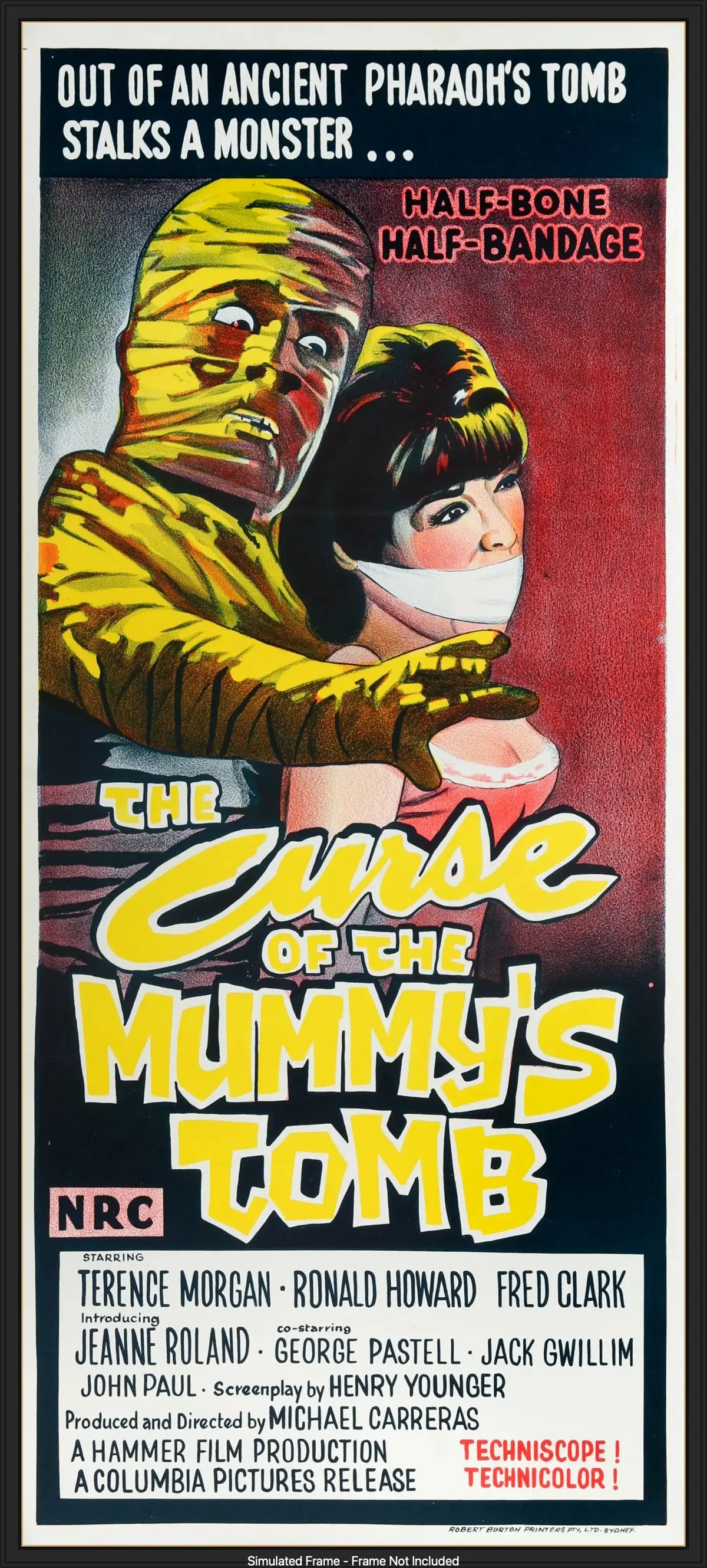 Curse of the Mummy's Tomb (1964) original movie poster for sale at Originalfilmart