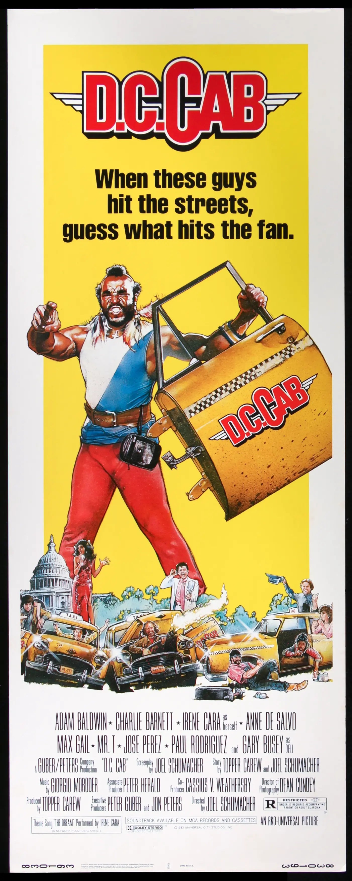 D.C. Cab (1983) original movie poster for sale at Originalfilmart