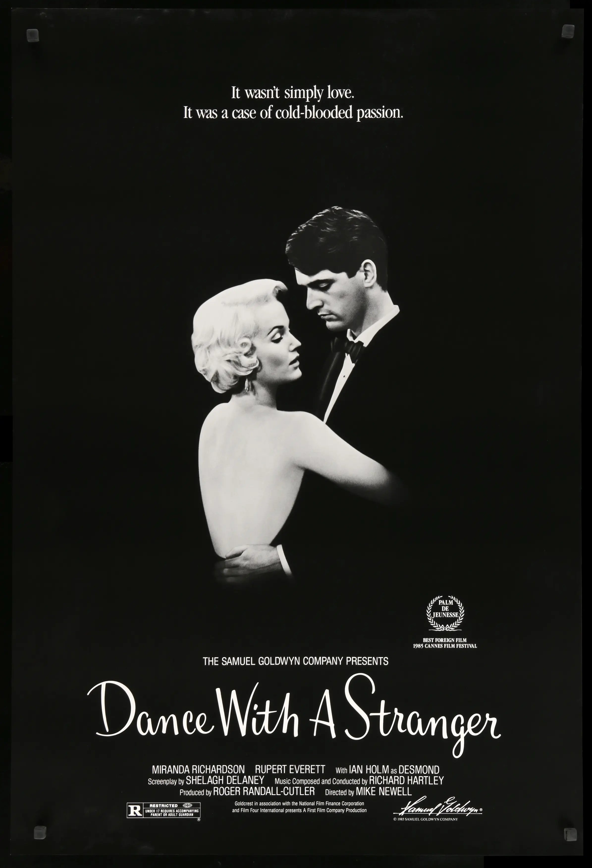 Dance With a Stranger (1985) original movie poster for sale at Originalfilmart