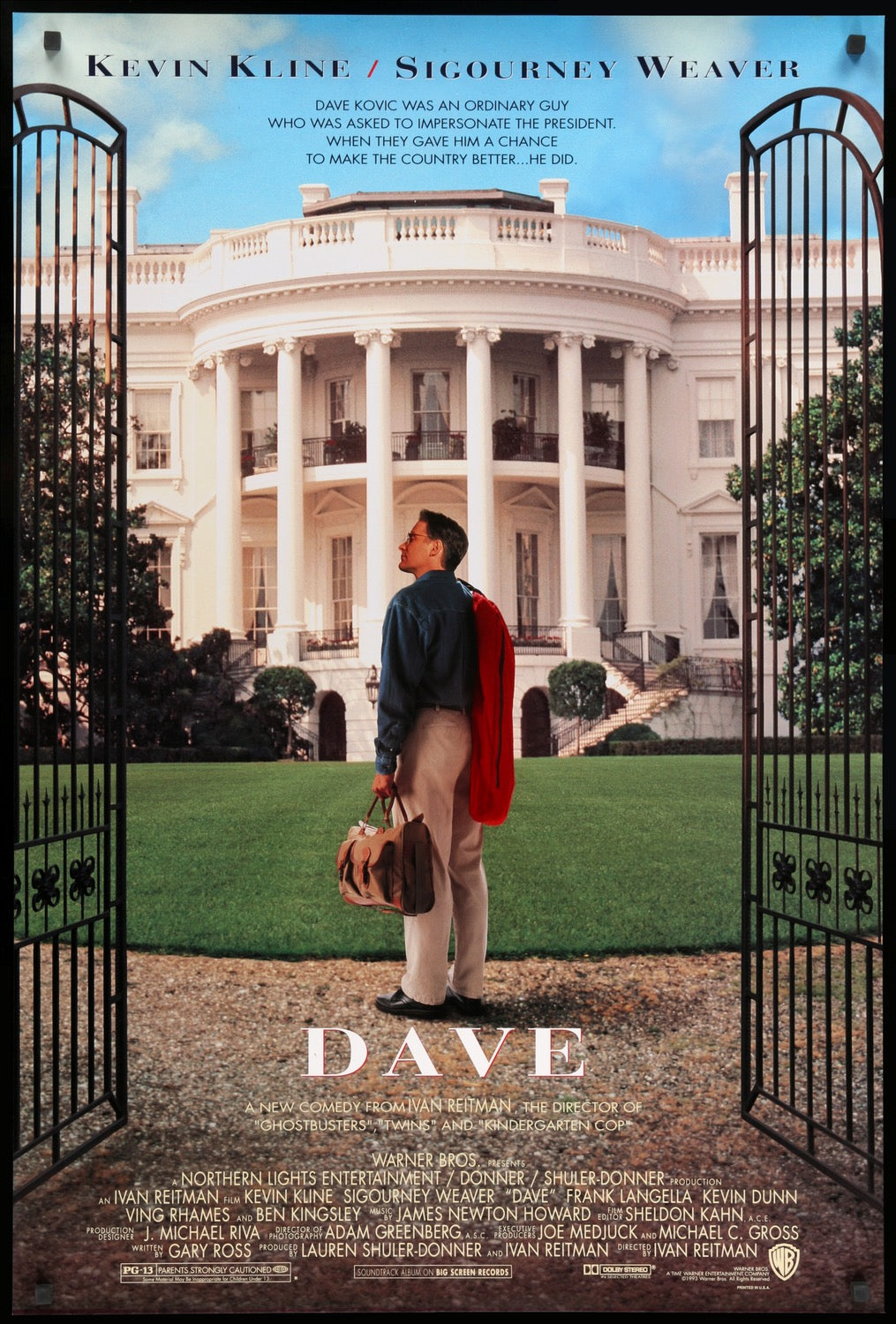 Dave (1993) original movie poster for sale at Originalfilmart