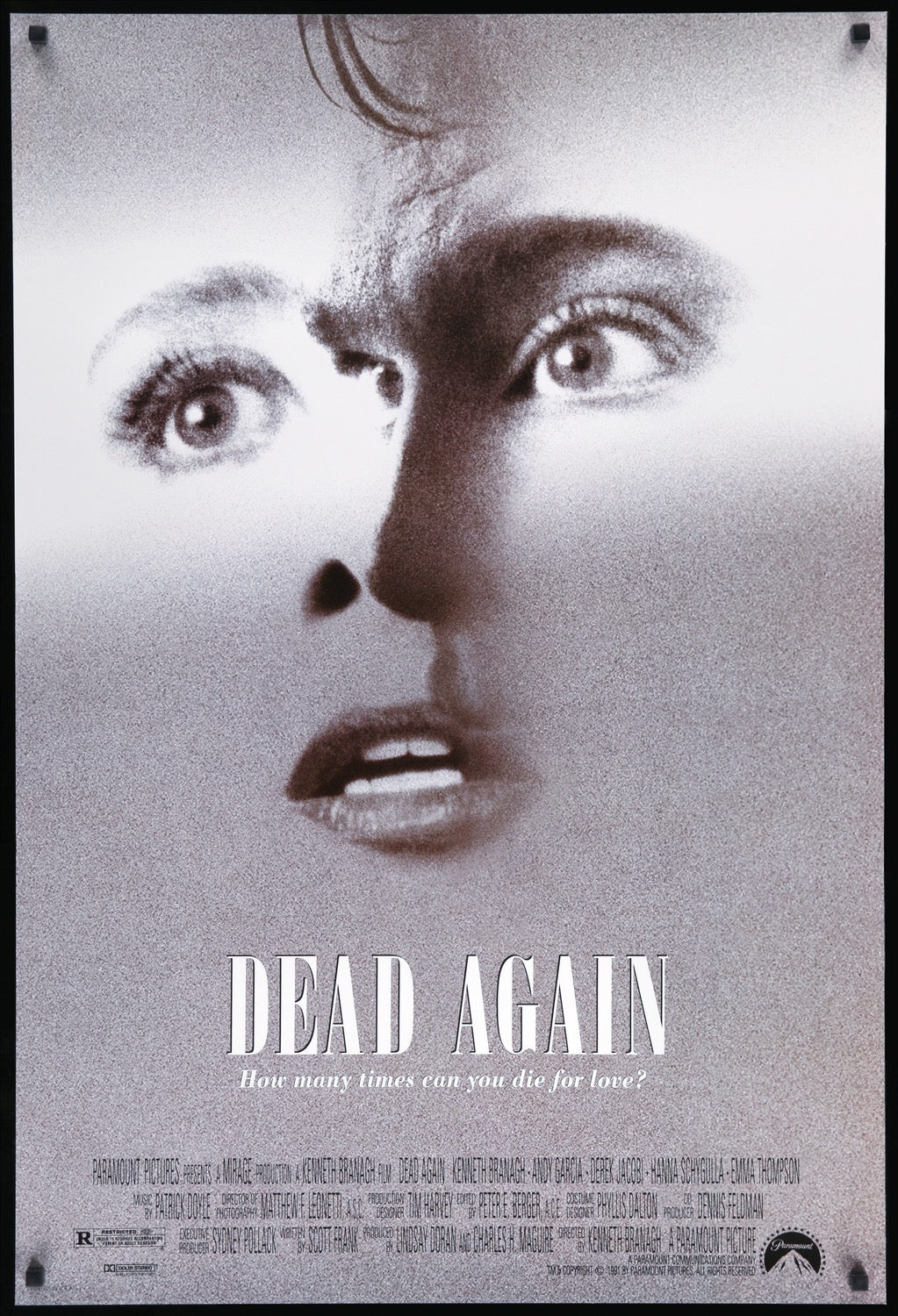 Dead Again (1991) original movie poster for sale at Originalfilmart