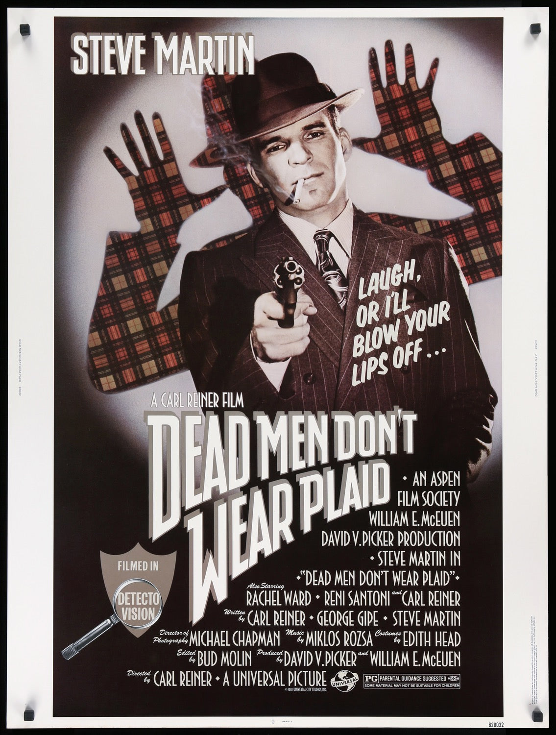 Dead Men Don't Wear Plaid (1982) original movie poster for sale at Originalfilmart