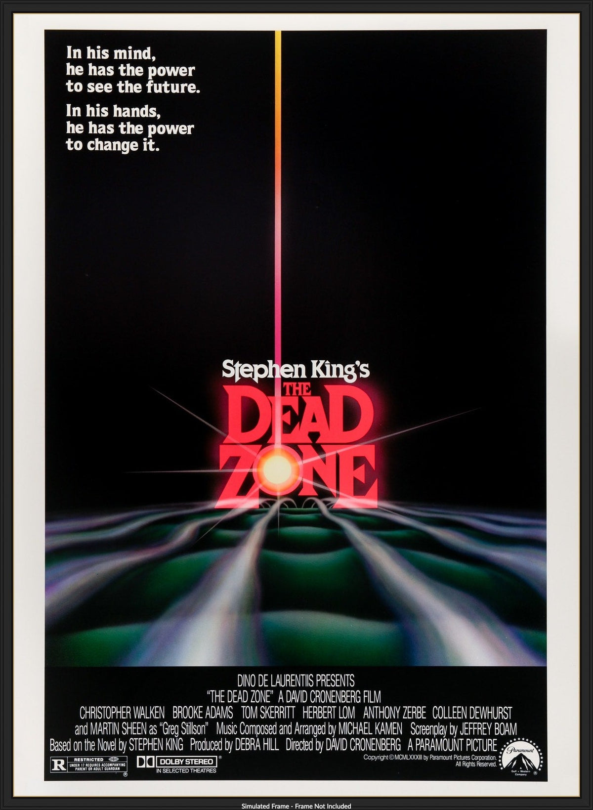 Dead Zone (1983) original movie poster for sale at Originalfilmart