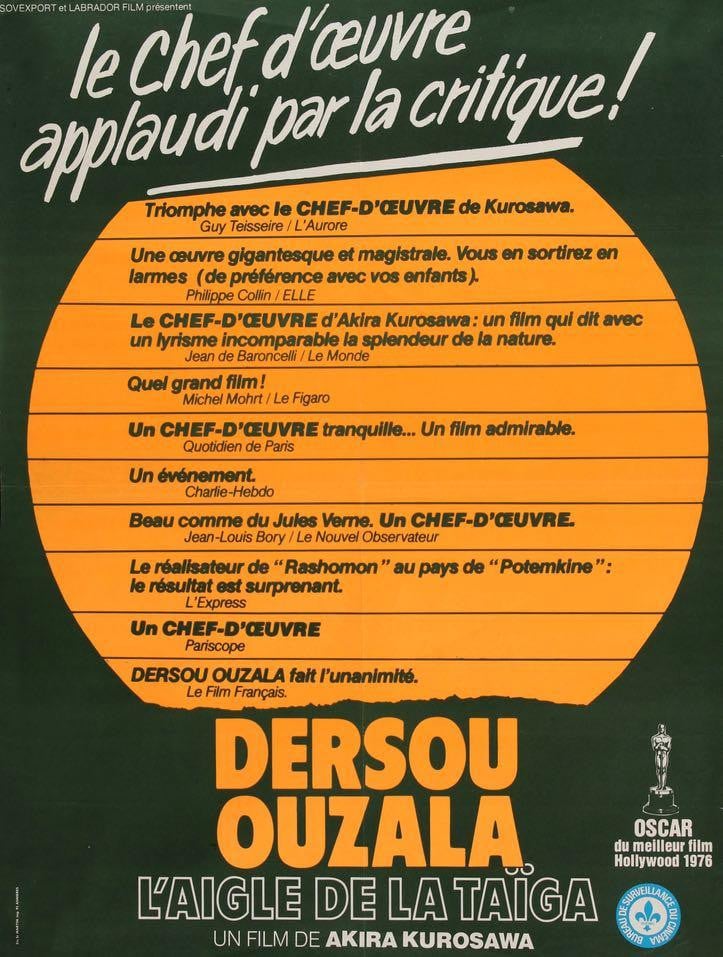 Dersu Uzala (1975) original movie poster for sale at Originalfilmart