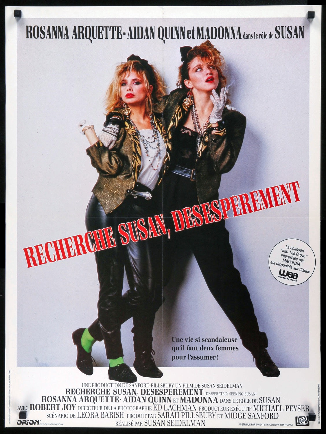 Desperately Seeking Susan (1985) original movie poster for sale at Originalfilmart
