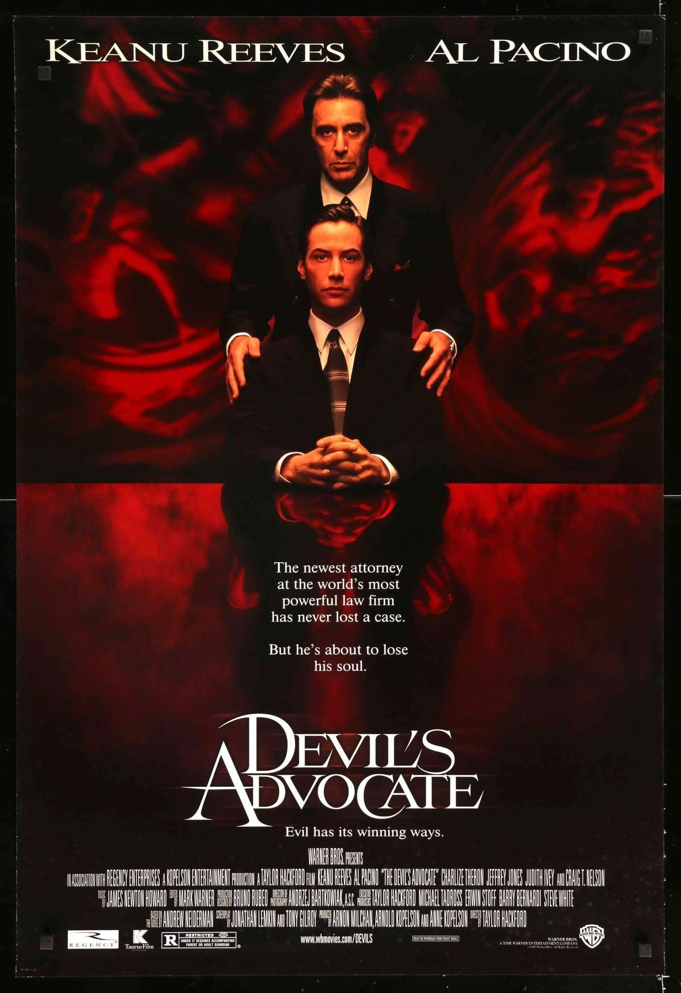 Devil's Advocate (1997) original movie poster for sale at Originalfilmart