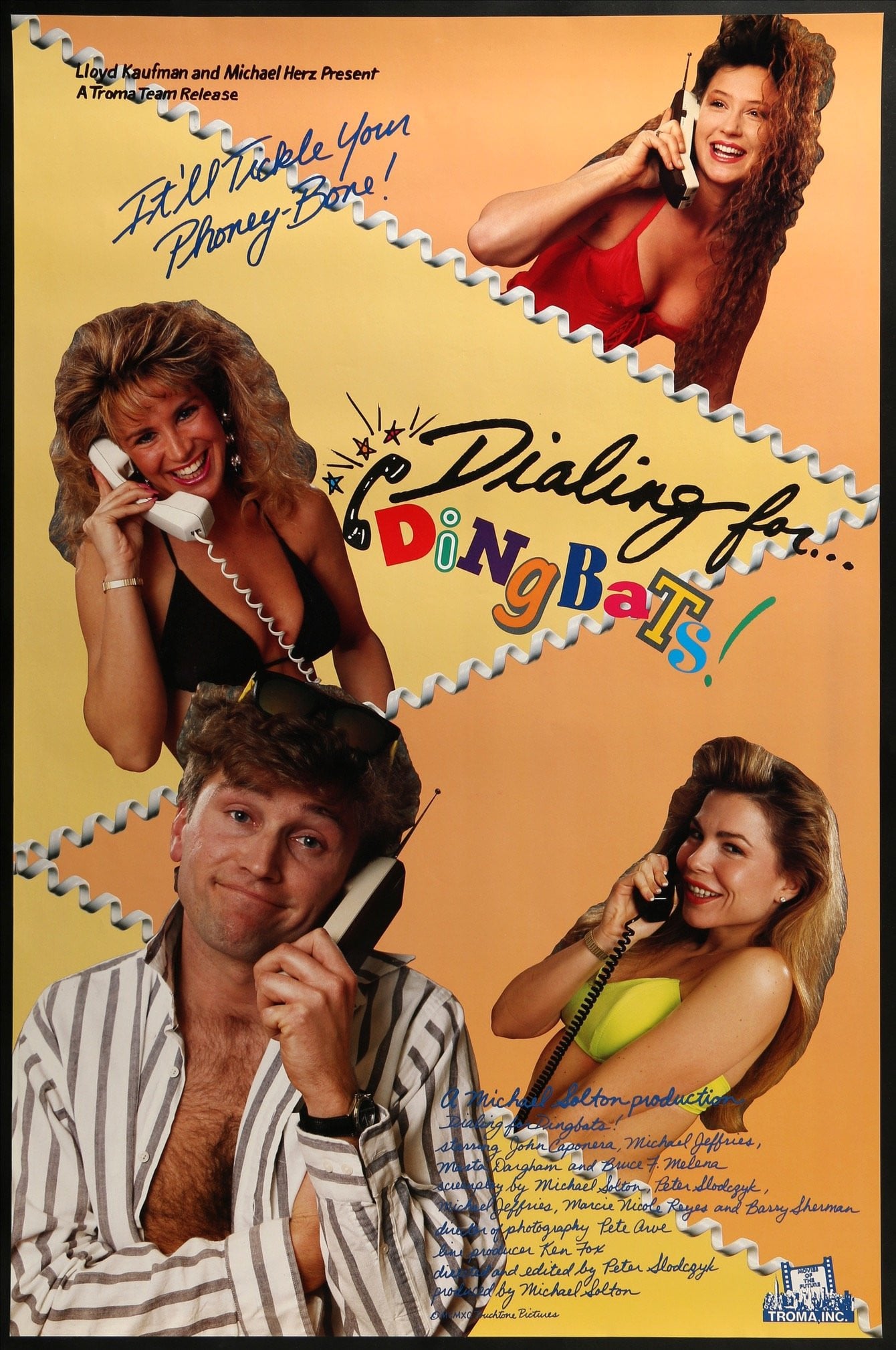 Dialing for Dingbats (1989) original movie poster for sale at Originalfilmart