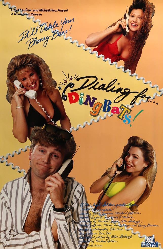 Dialing for Dingbats (1989) original movie poster for sale at Originalfilmart