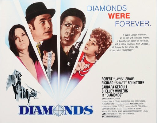 Diamonds (1975) original movie poster for sale at Originalfilmart