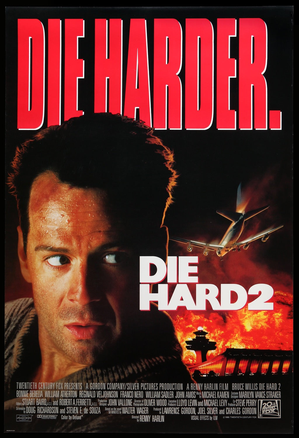 Die Hard 2 (1990) original movie poster for sale at Originalfilmart