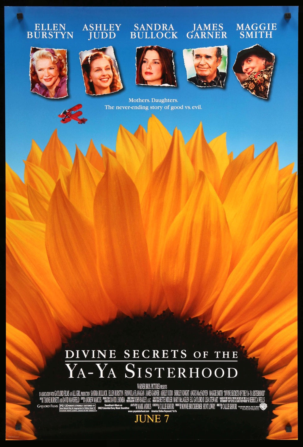 Divine Secrets of the Ya-Ya Sisterhood (2002) original movie poster for sale at Originalfilmart