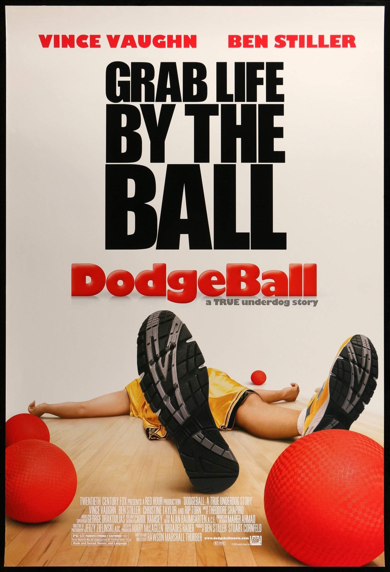 Dodgeball: A True Underdog Story (2004) original movie poster for sale at Originalfilmart