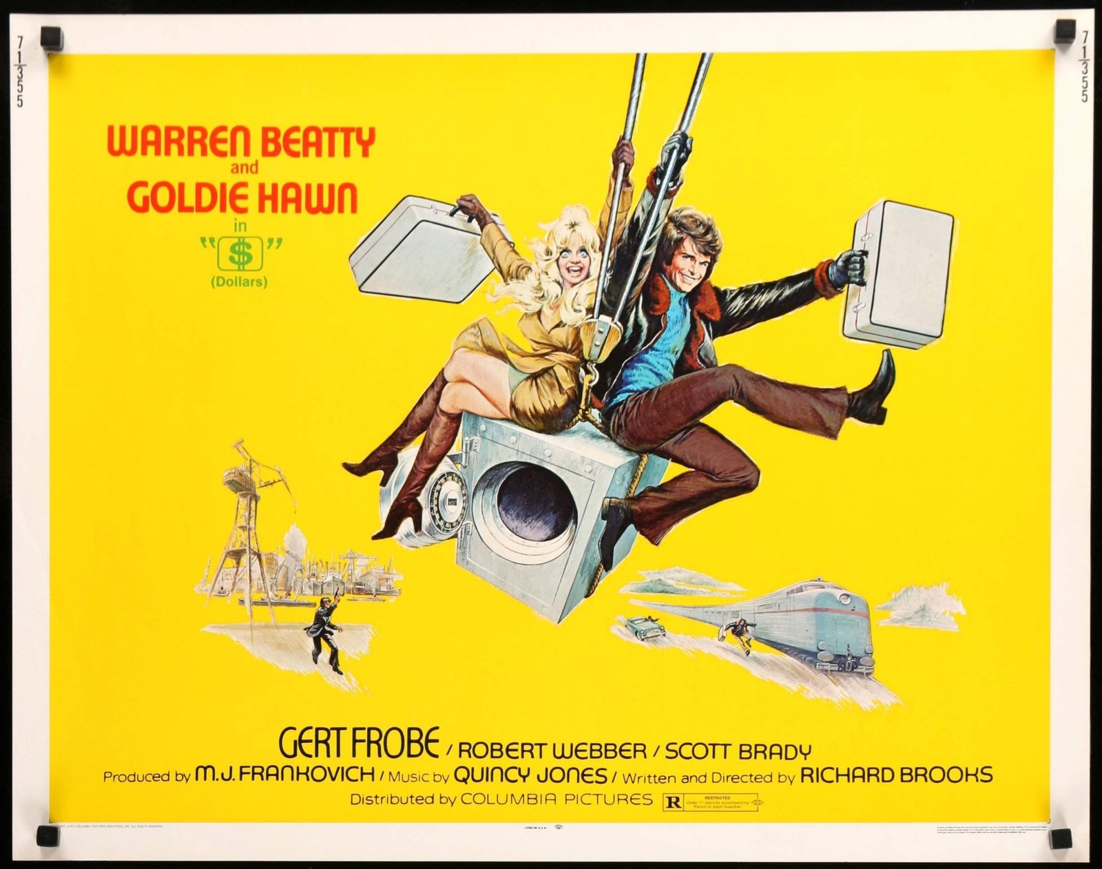Dollars (1971) original movie poster for sale at Originalfilmart