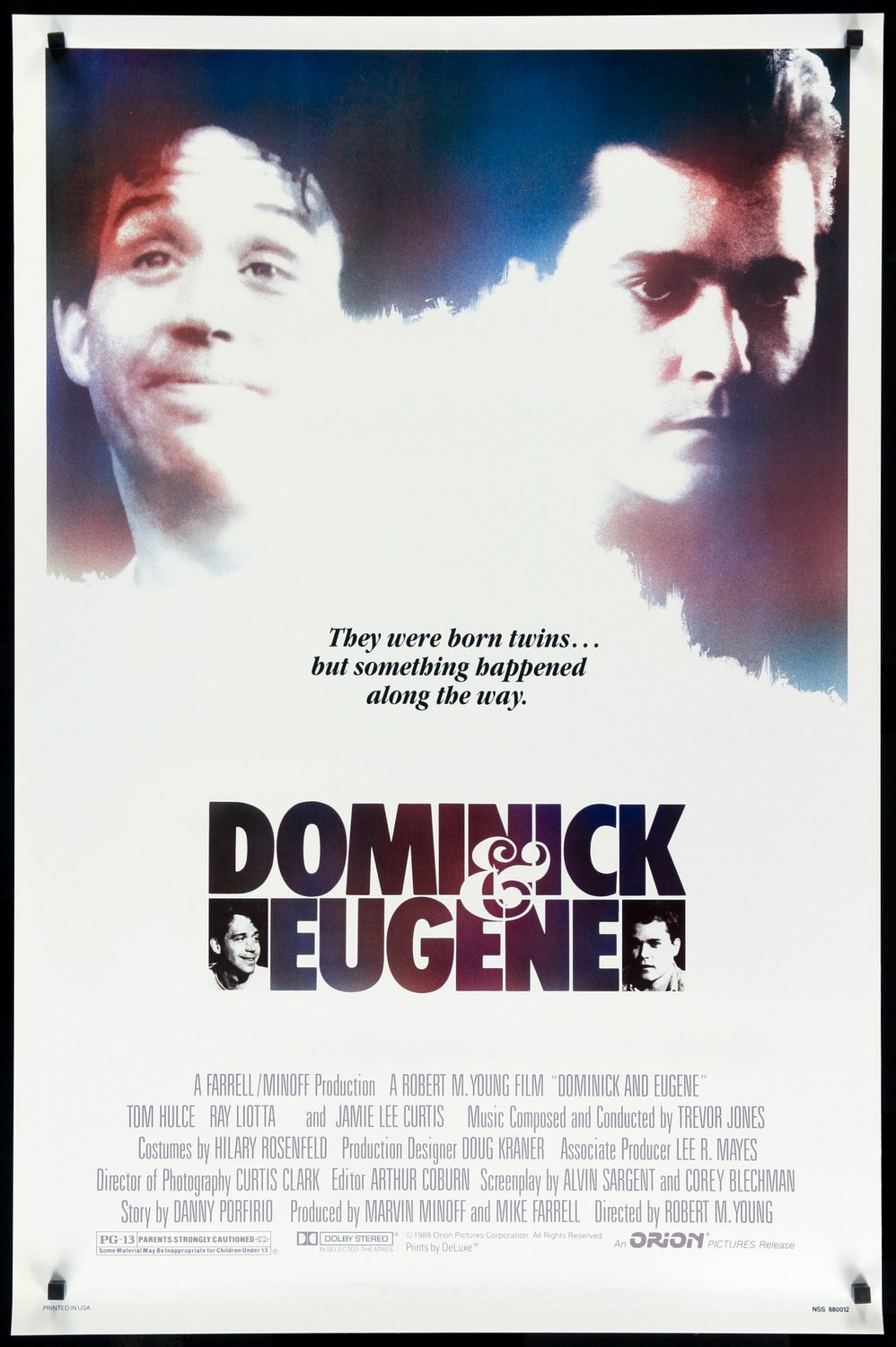 Dominick and Eugene (1988) original movie poster for sale at Originalfilmart