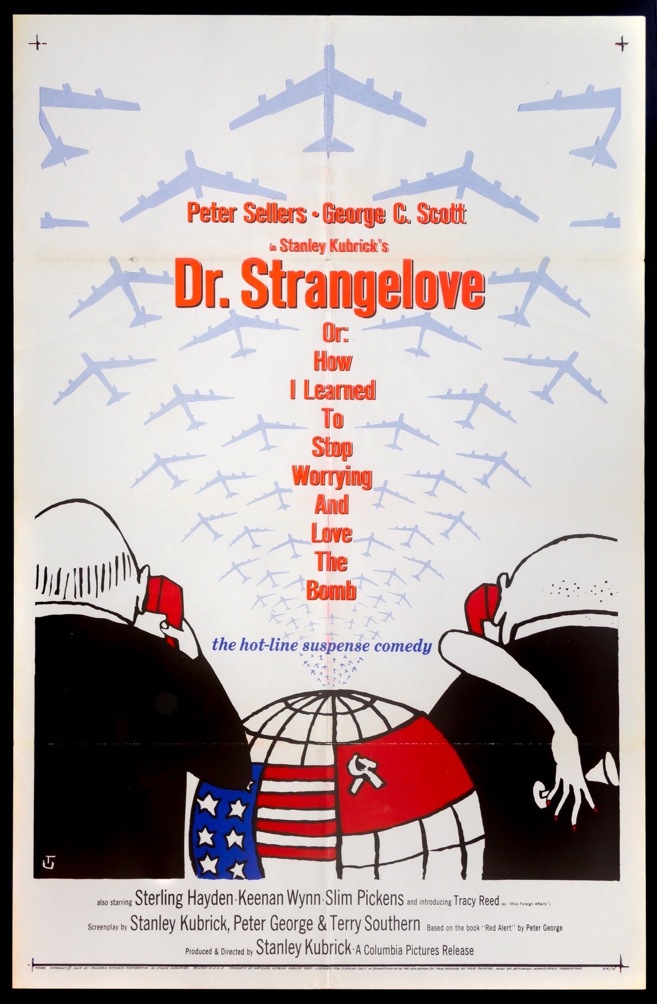 Dr. Strangelove or: How I Learned to Stop Worrying and Love the Bomb (1964) original movie poster for sale at Originalfilmart