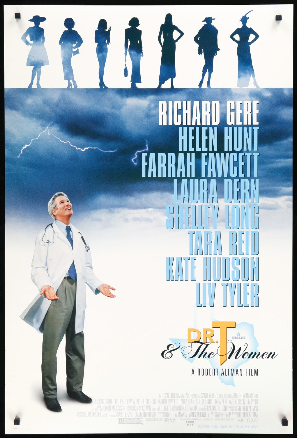 Dr. T and the Women (2000) original movie poster for sale at Originalfilmart