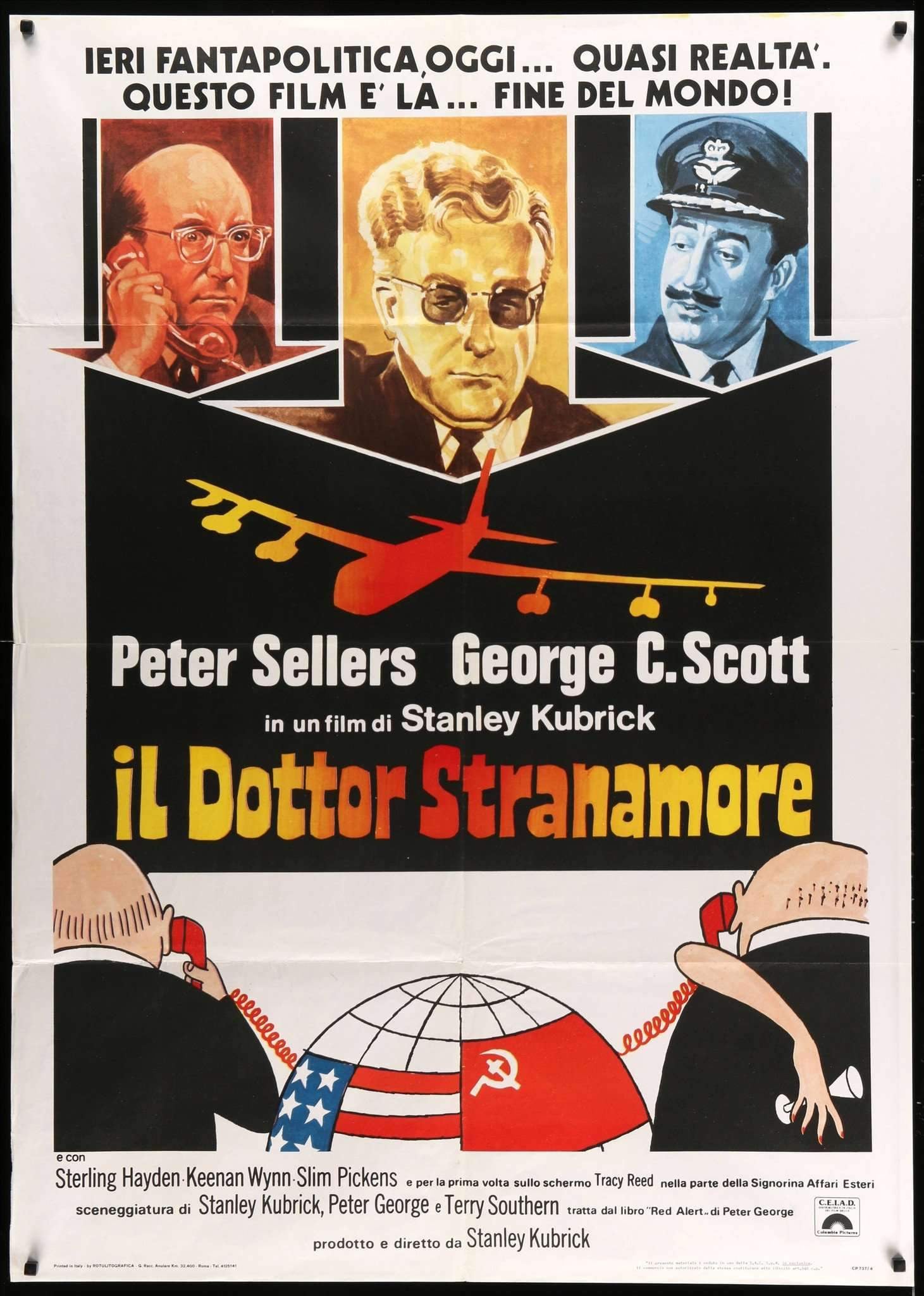 Dr. Strangelove or: How I Learned to Stop Worrying and Love the Bomb (1964) original movie poster for sale at Originalfilmart