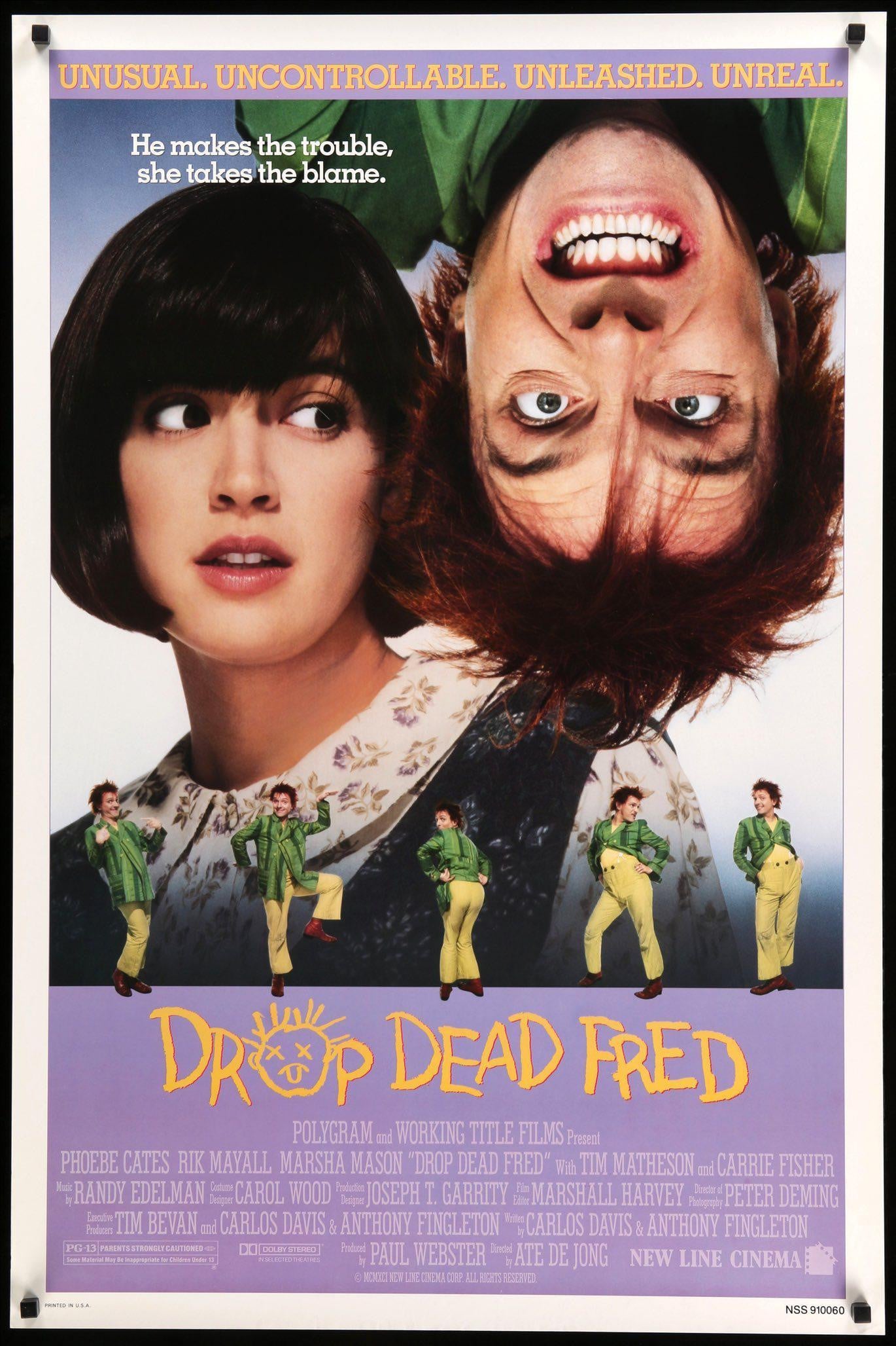 Drop Dead Fred (1991) original movie poster for sale at Originalfilmart