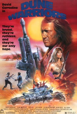 Dune Warriors (1991) original movie poster for sale at Originalfilmart